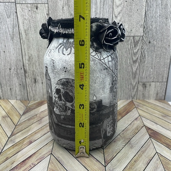 Hand Crafted Accents Halloween Decorated Jar Poshmark
